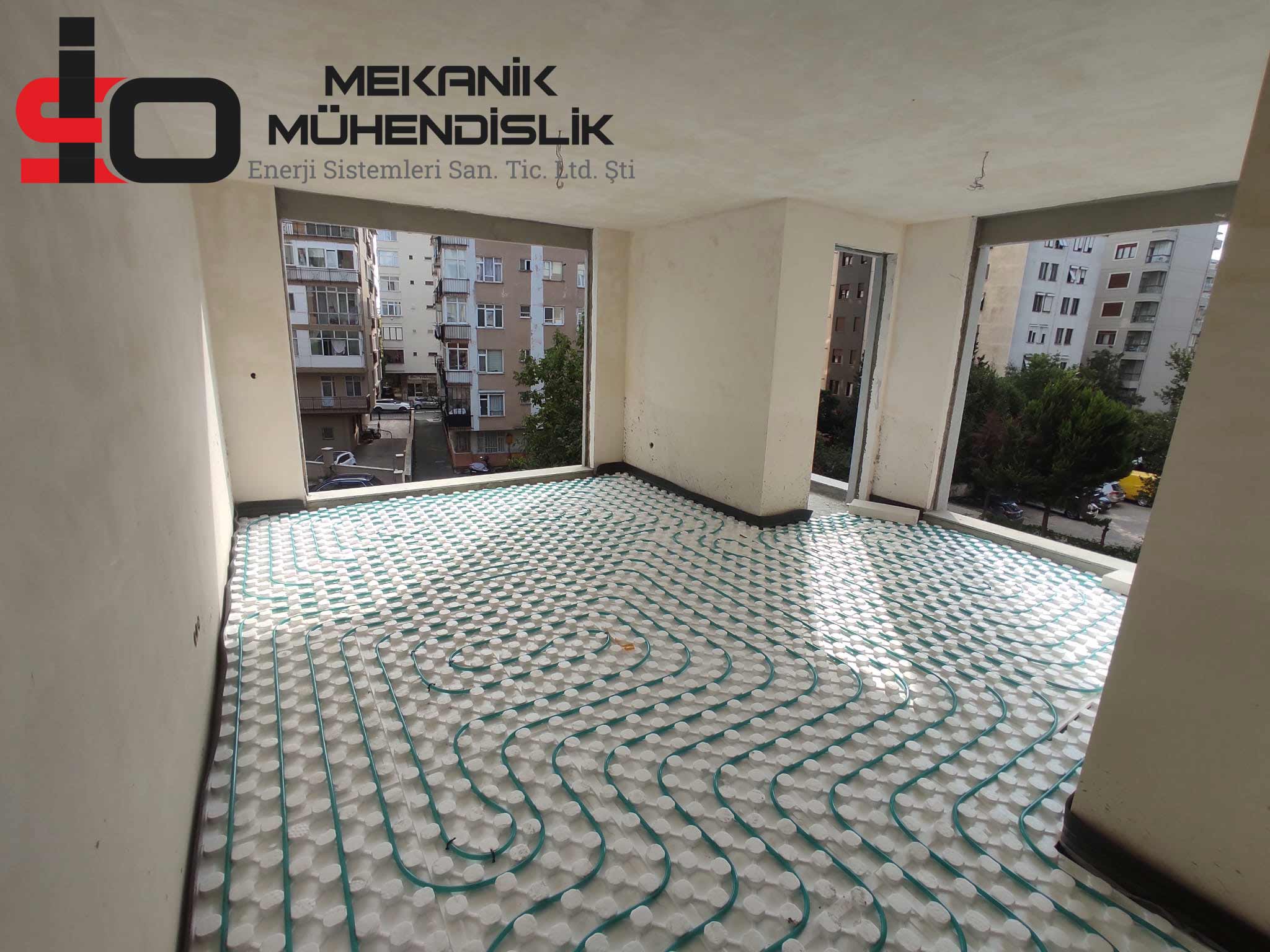 beykoz yerden ısıtma iso mühendislik